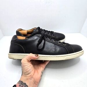 Born | Allegheny black smooth leather casual low-top sneakers | MENS 13